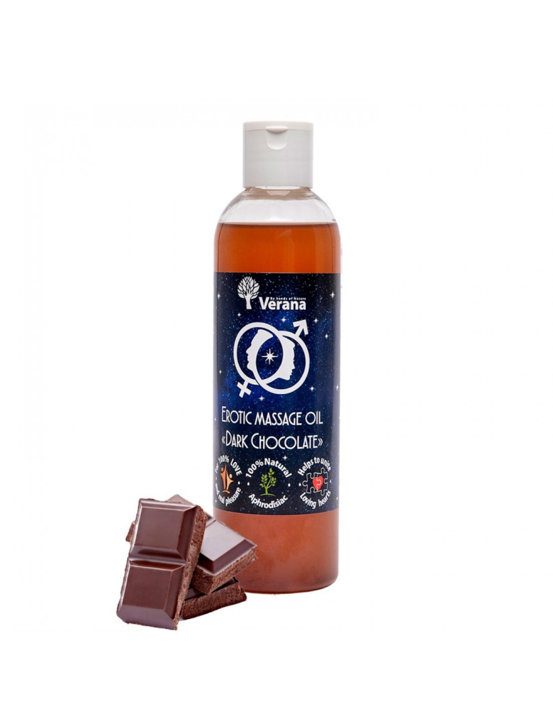 Verana Erotický masážny olej Čokoláda 250 ml