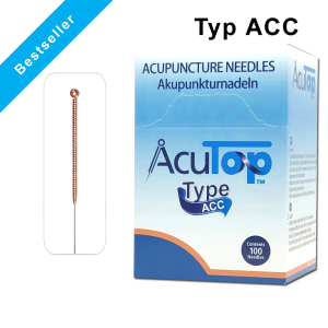 Akupunktrne ihly ACU TOP, Typ ACC 0,18 x 13 mm