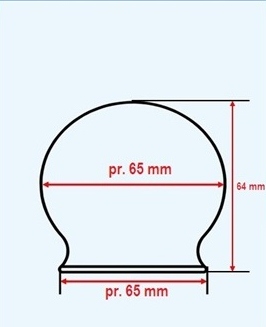 Banka na bankovanie suknikov tenkostenn s priemerom 65 mm