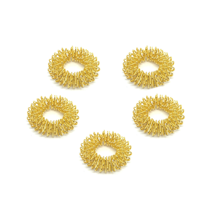 Gua Sha Masny prste, zlat (Yang)