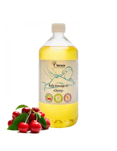 Verana rastlinný Masážny olej Èerešòa 1000 ml