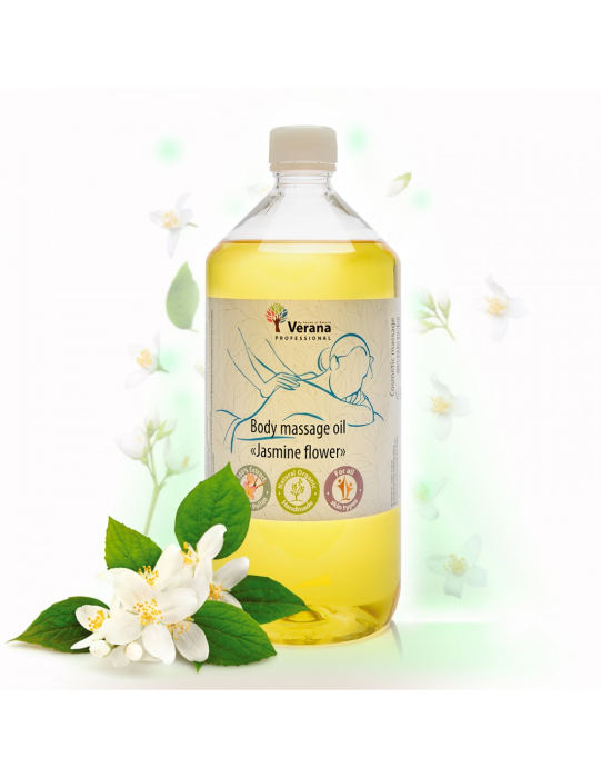Verana rastlinný Masážny olej Jazmín 1000 ml