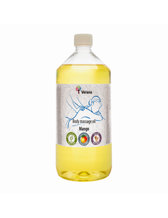 Verana rastlinný Masážny olej Mango 1000 ml 