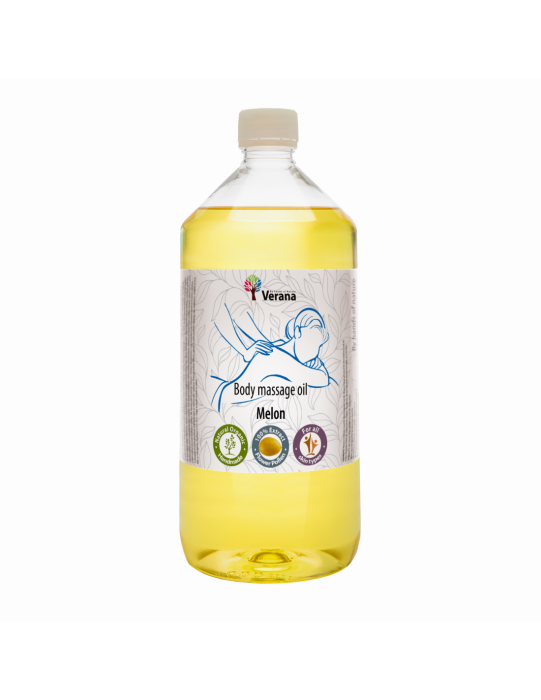 Verana rastlinný Masážny olej Melón 1000 ml