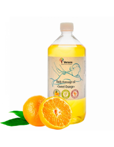Verana rastlinný Masážny olej Pomaranč 1000 ml