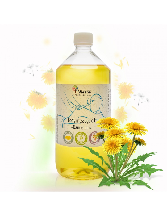 Rastlinný Masážny olej Púpava 1000 ml