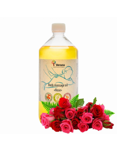Verana rastlinný Masážny olej Ruža 1000 ml