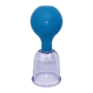 Plastová masážna banka s balónom pr. 3,6 cm