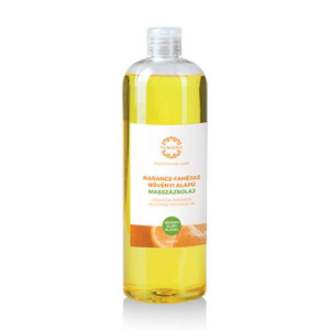 Yamuna Pomaranč škorica rastlinný masážny olej 1l