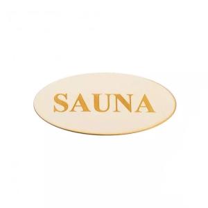 Tabuka s npisom Sauna 20 cm