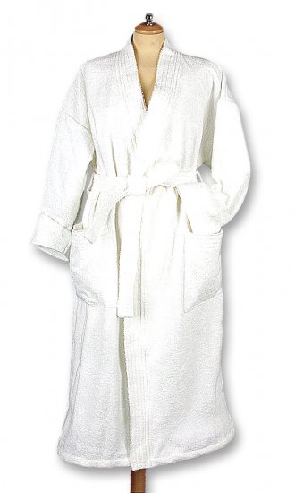 Župan - froté biely Kimono