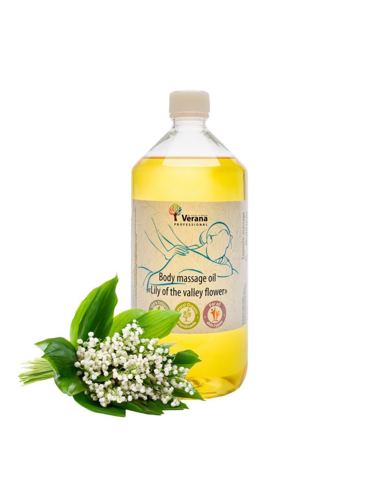 Verana rastlinný Masážny olej Konvalinka 1000 ml