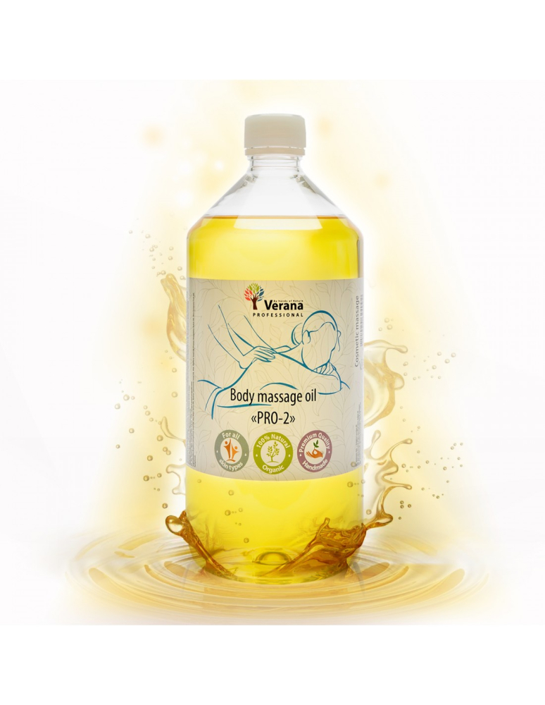Verana rastlinný Masážny olej PRO 2, 1000 ml