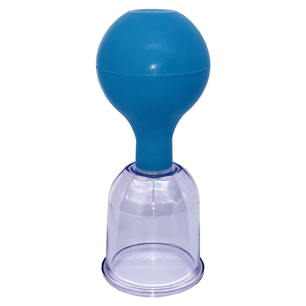 Plastová masážna banka s balónom pr. 4,8 cm