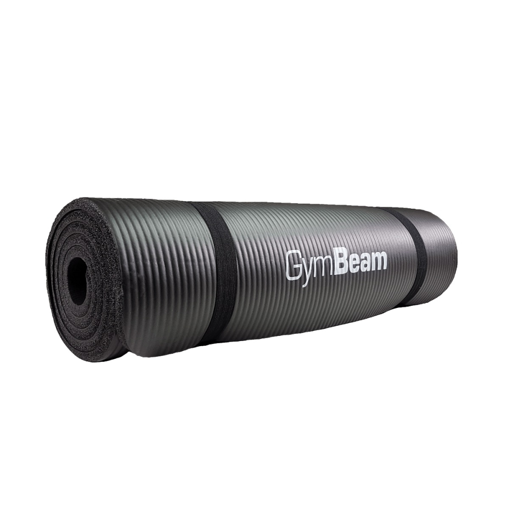 Podložka na cvièenie Yoga Mat èierna - GymBeam