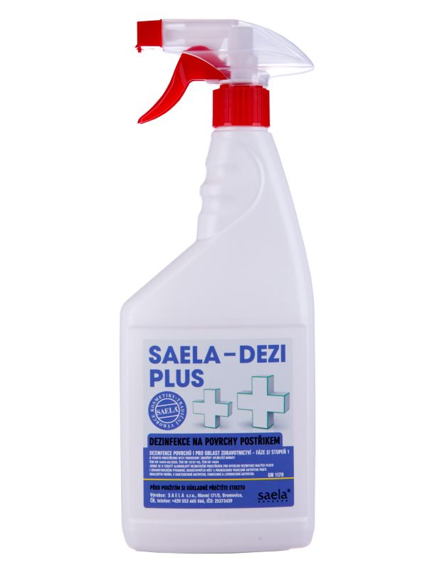 Saela- Dezi plus - dezinfekcia na povrchy - 750 ml s rozprašovaèom